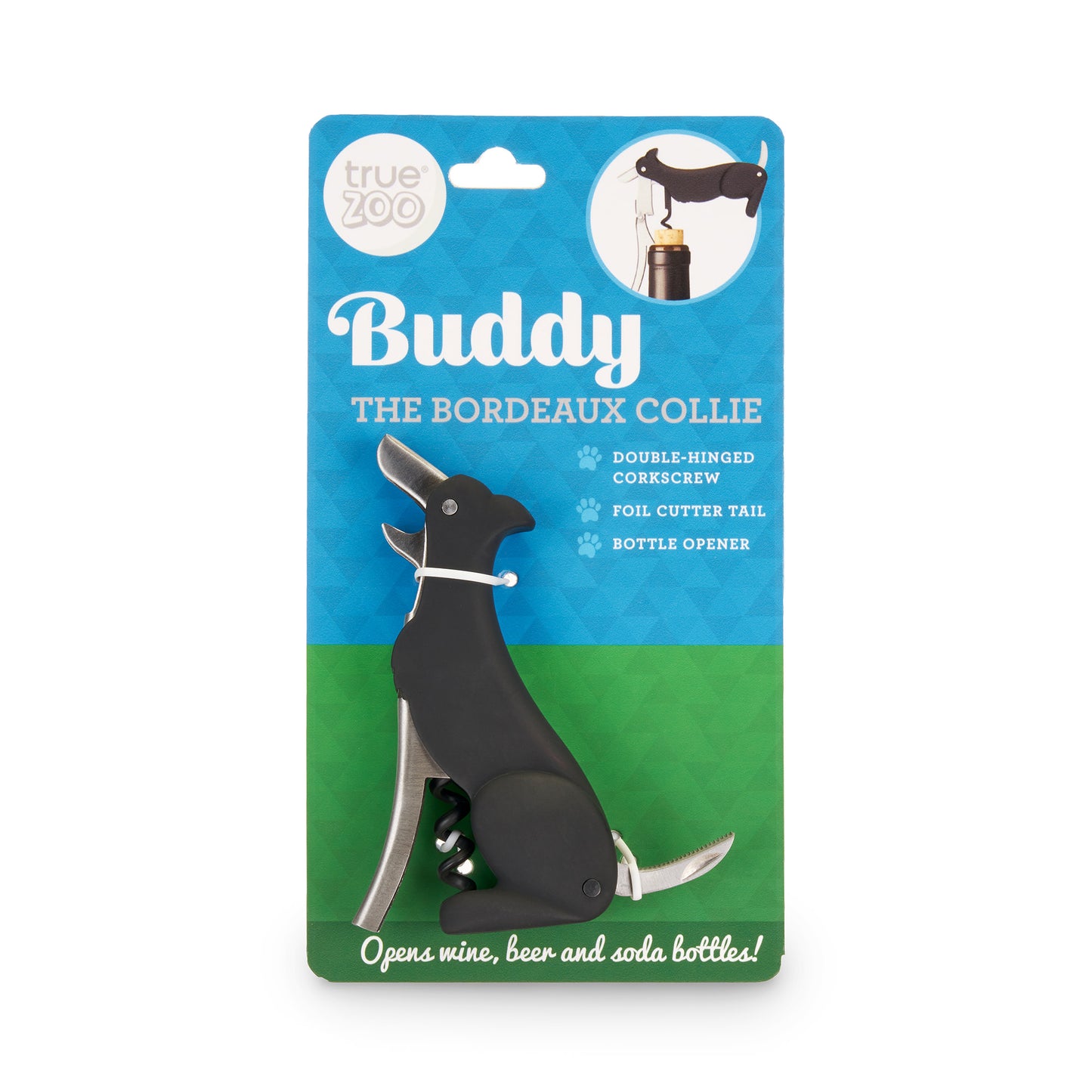 Buddy the Bordeaux Dog Corkscrew