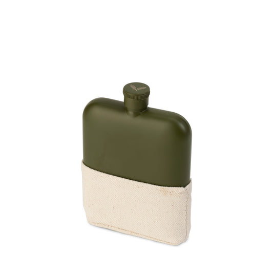 Matte Army Green Flask by Foster & Rye™