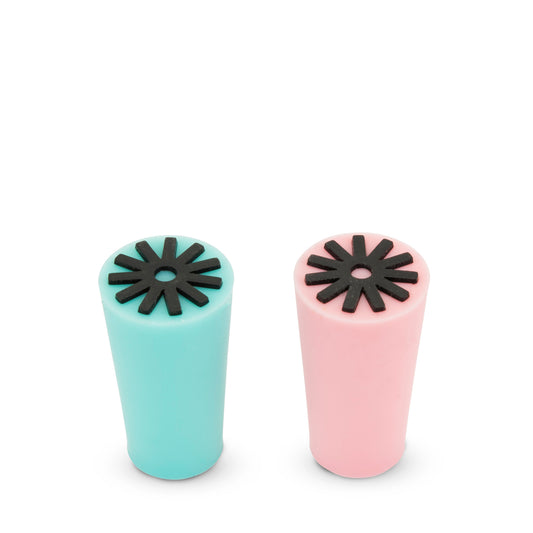 Starburst: Silicone Bottle Stoppers Set of 2 by True