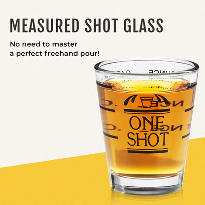 Measured Shot Glass by Savoy