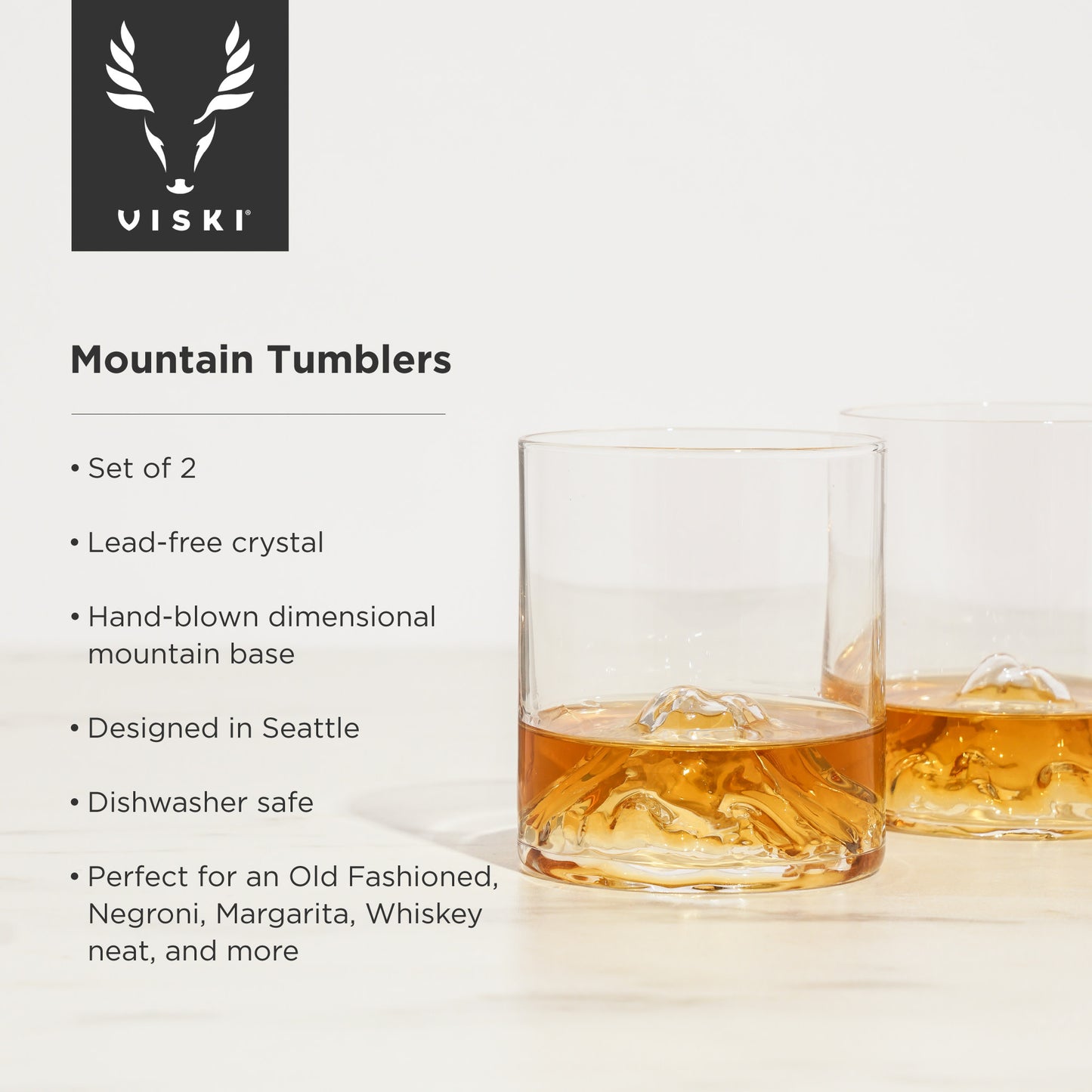 Mountain Crystal Tumblers