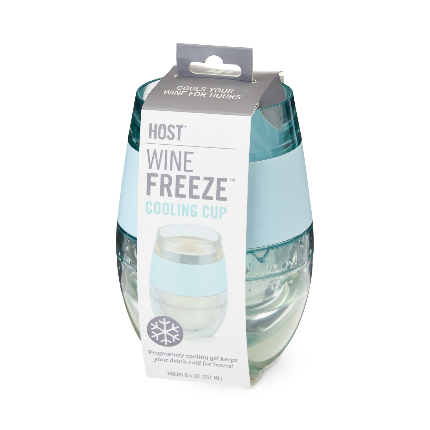 Wine FREEZE™ Translucent Ice Blue HOST®