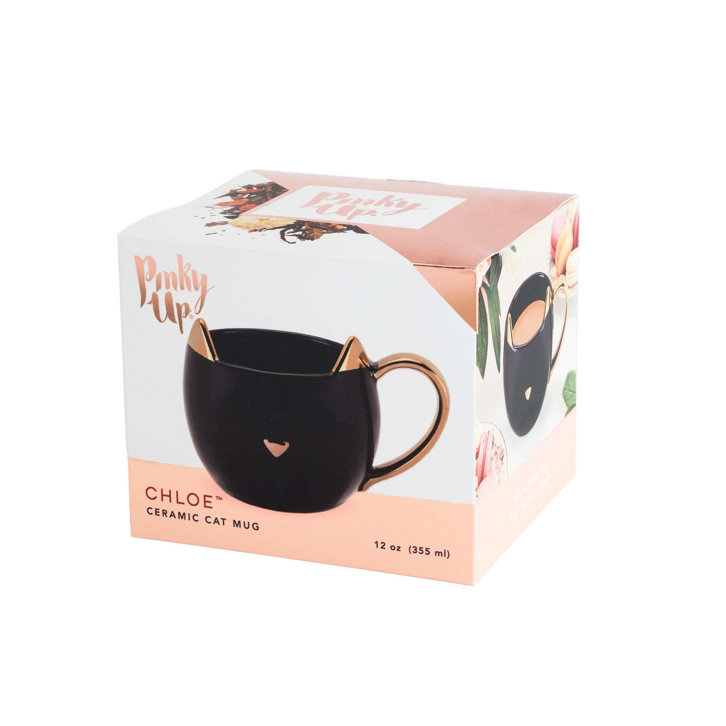 Chloe Black Cat Mug