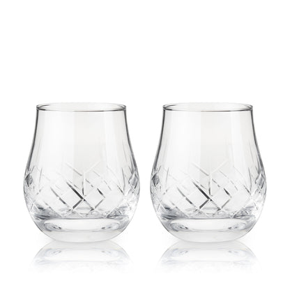 Admiral Crystal Heavyweight Bourbon Glasses