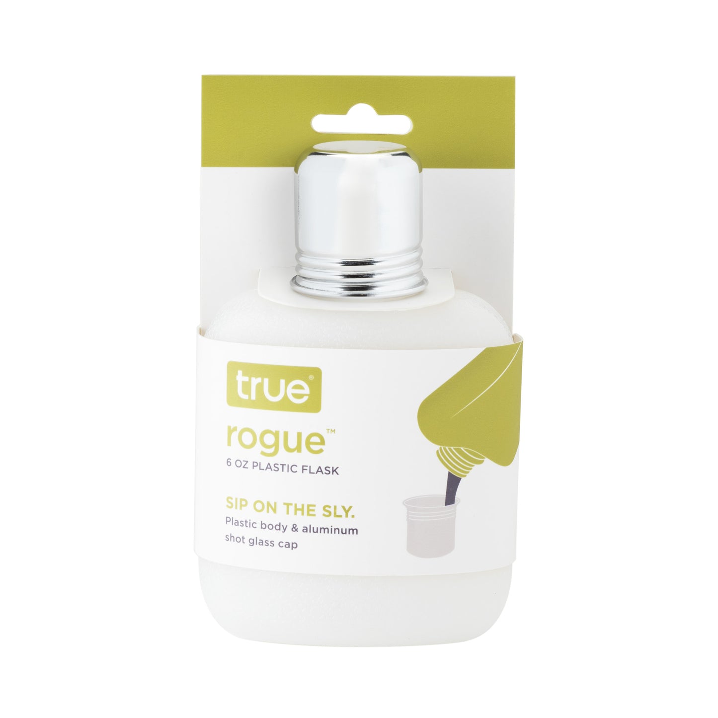 Rogue™ 6oz Plastic Flask