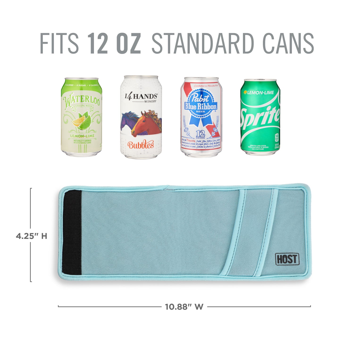 Insta-Chill Standard Can Sleeve in Ice