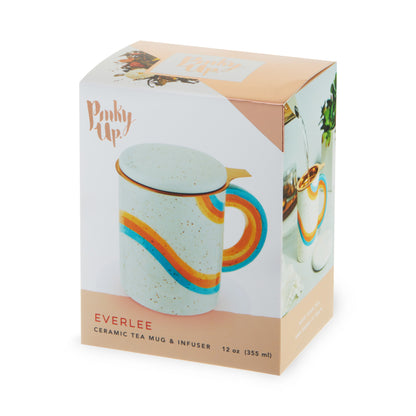 Everlee Mug with Infuser & Lid by Pinky Up