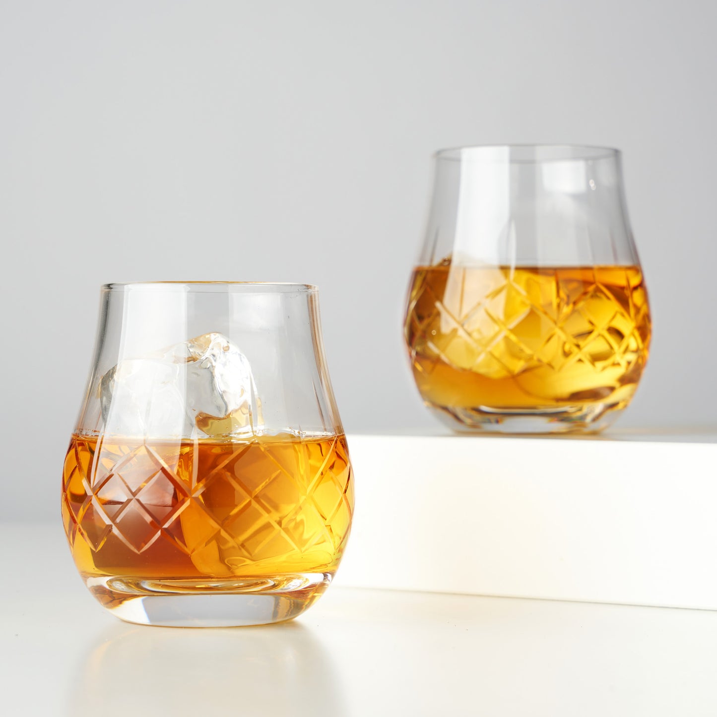 Admiral Crystal Heavyweight Bourbon Glasses