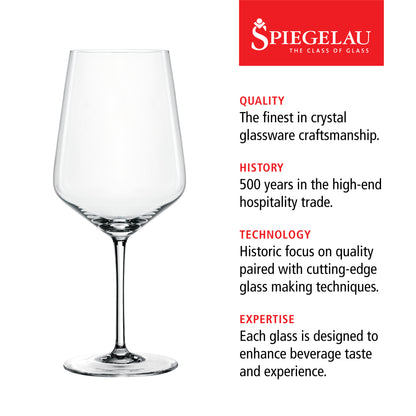 Spiegelau Style 22.2 oz Red Wine glass (set of 4)