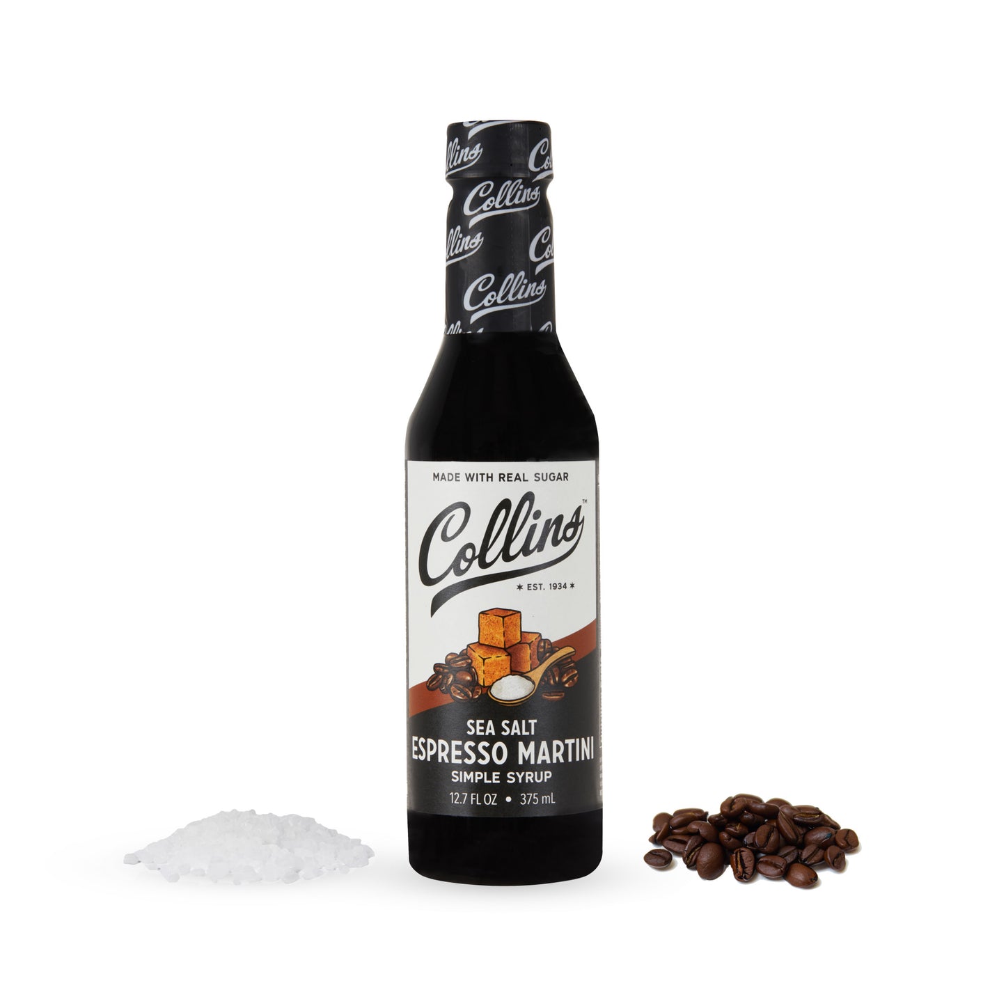 12.7oz. Sea Salt Espresso Martini Syrup - Pack of 12