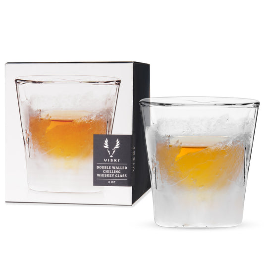 Glacier™ Double-Walled Chilling Whiskey Glass by Viski®