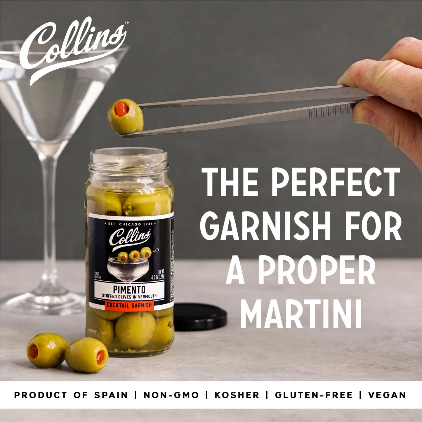 4.5 oz. Pimento Cocktail Olives in Vermouth