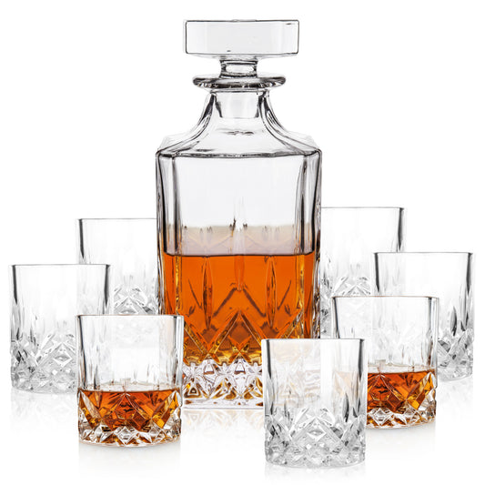 8 Pc Admiral Glassware Set in SIOC pkg by Viski