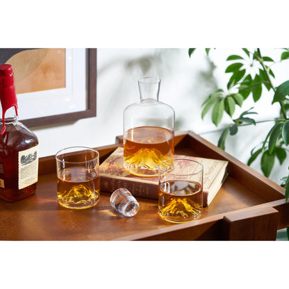 Mountain Crystal Liquor Decanter Viski®