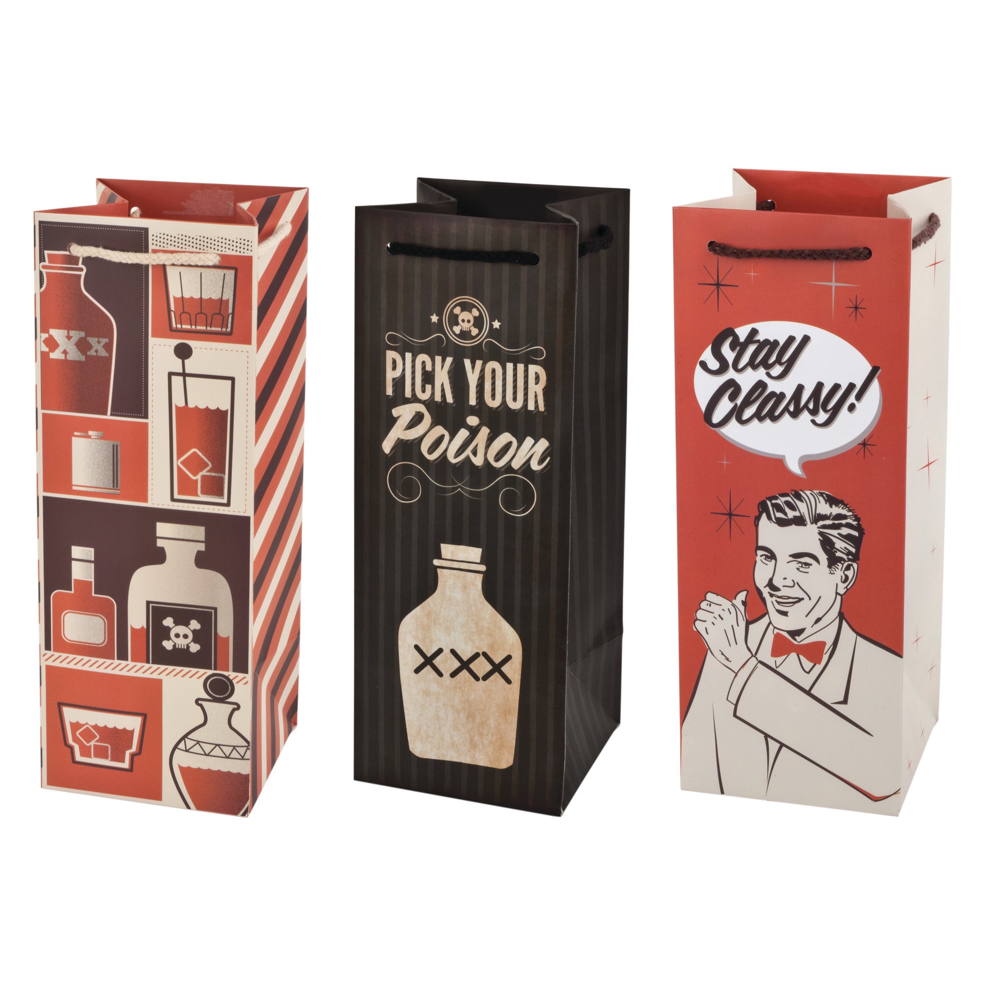 Assorted Retro Drinking Icon 1.5L Bags-0