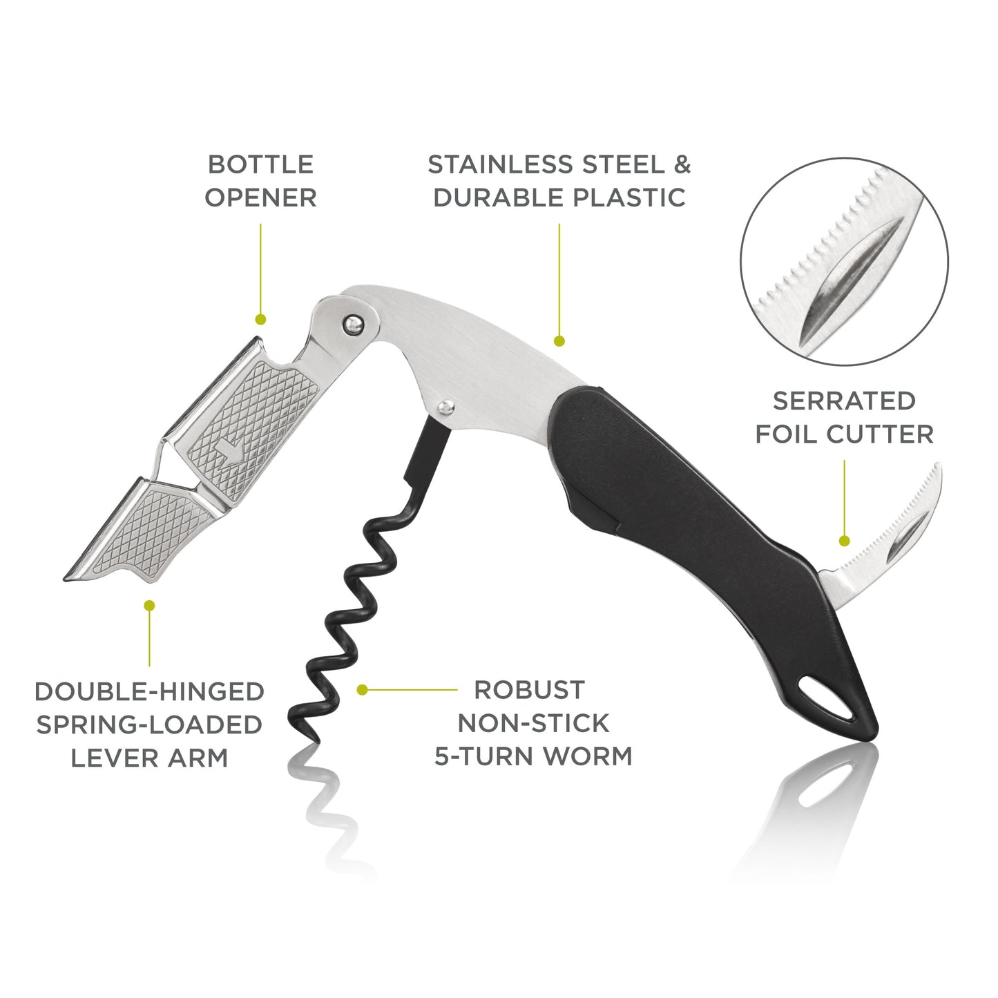 Sommelier Black Professional Corkscrew