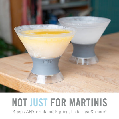 Host Martini Freeze set of 4