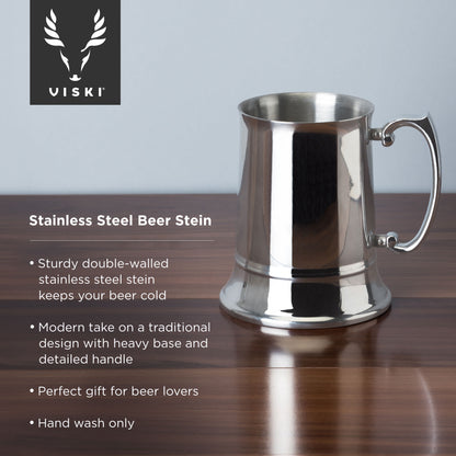 Stainless Steel Beer Stein by Viski®