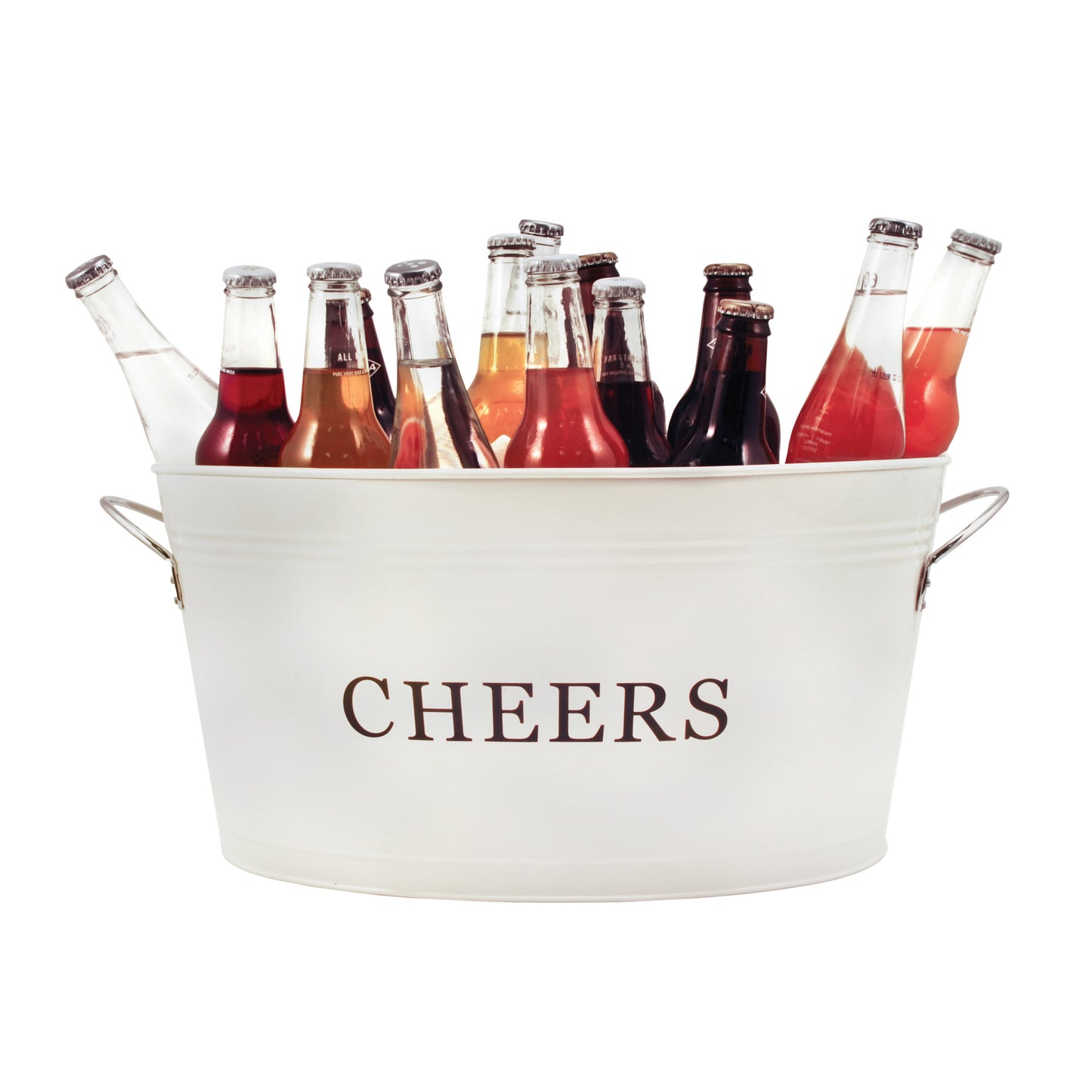 Cheers Galvanized Metal Tub