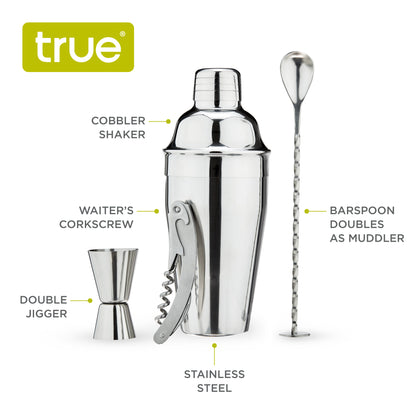 4 Piece Barware Set