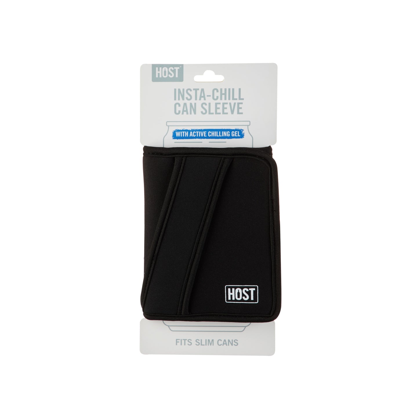 Insta-Chill Slim Can Sleeve in Black by HOST®