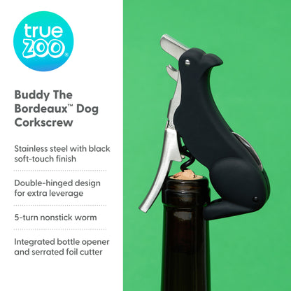 Buddy the Bordeaux Dog Corkscrew