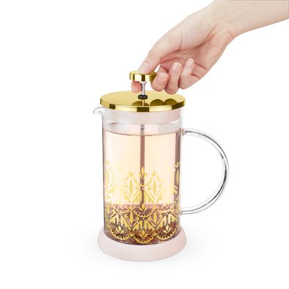 Riley™ Casablanca Glass Tea Press Pot by Pinky Up®