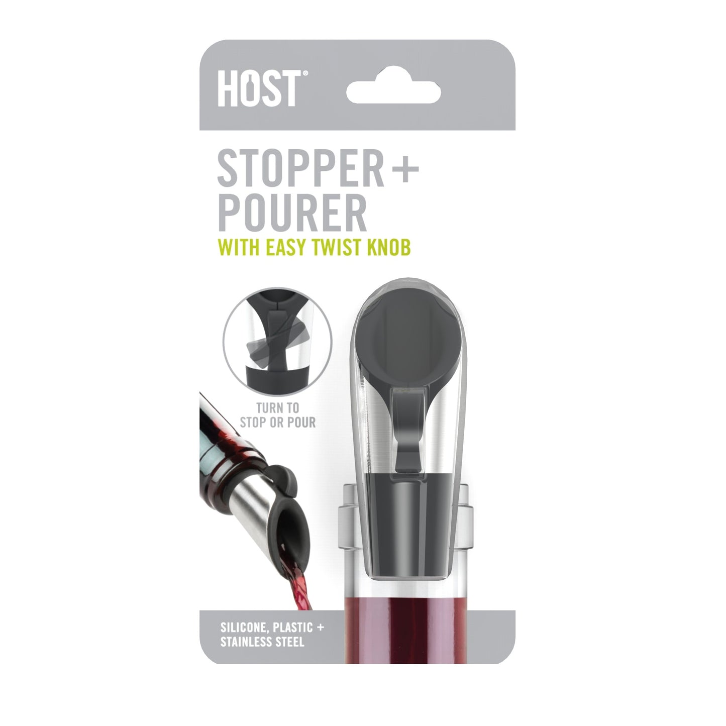 Stopper + Pourer