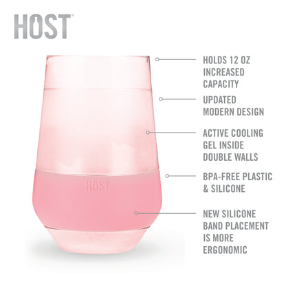Wine FREEZE™ XL in Tinted Set (set of 4)by HOST®