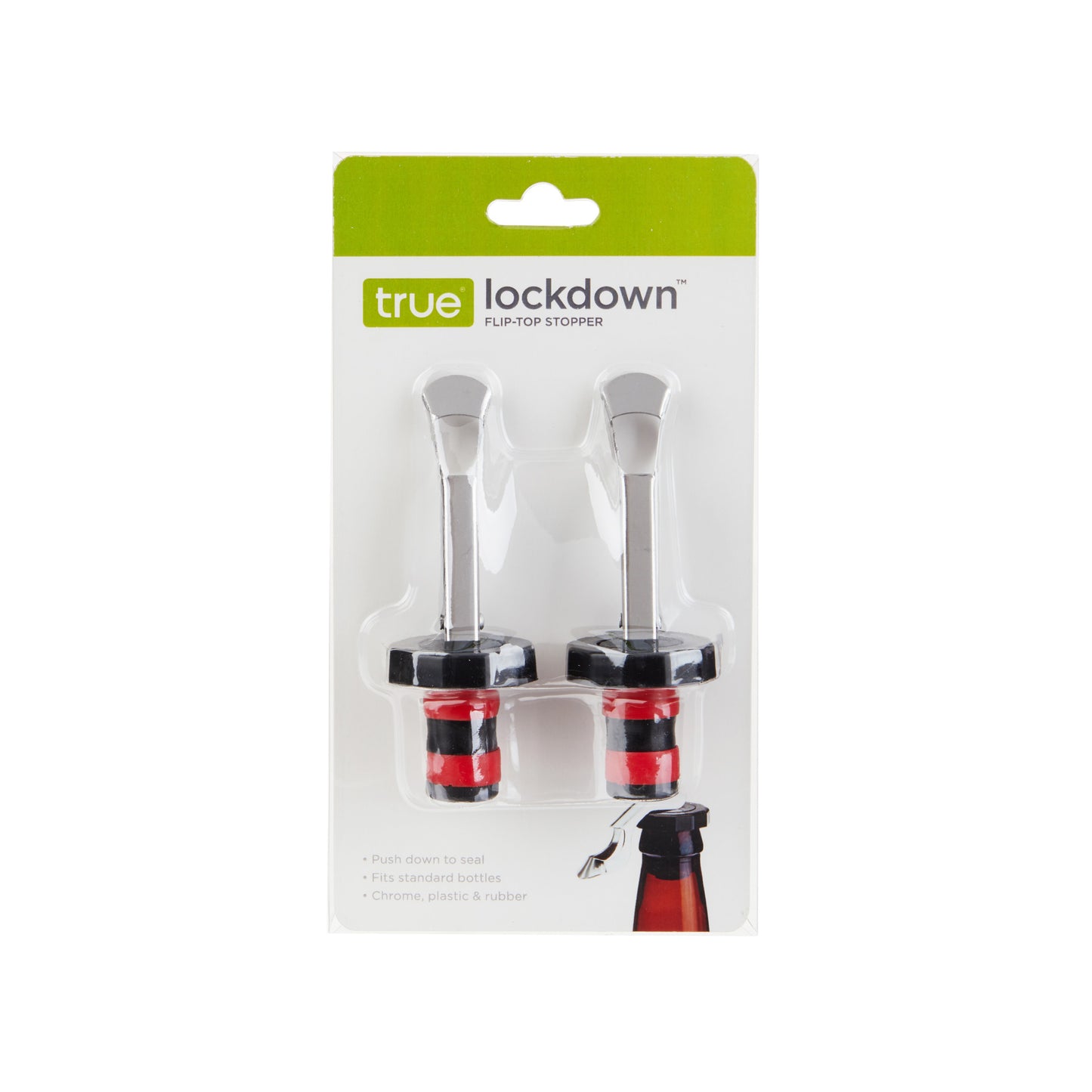 Lockdown Flip Top Stopper, Set of 2 by True