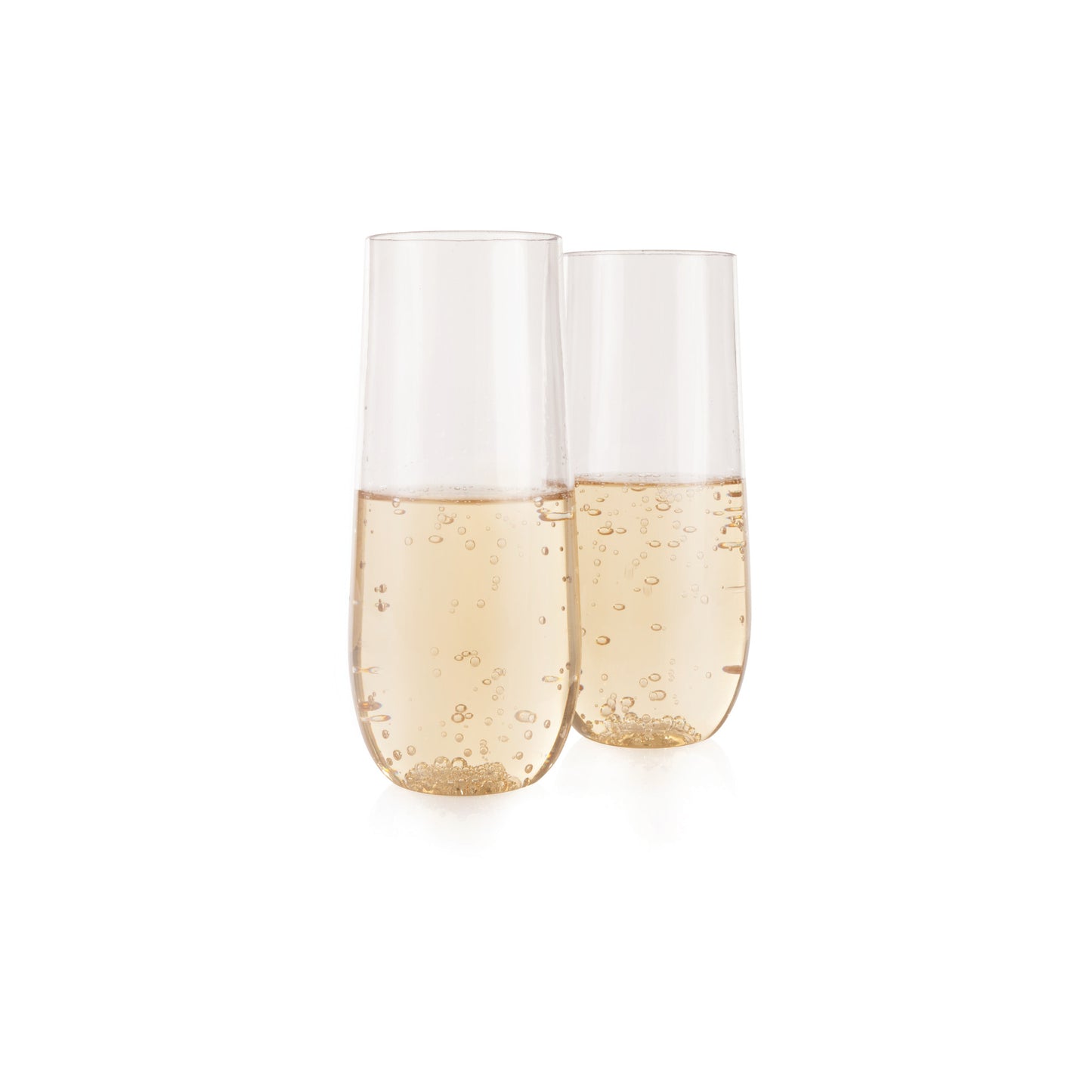 Stemless Champagne Flute Set