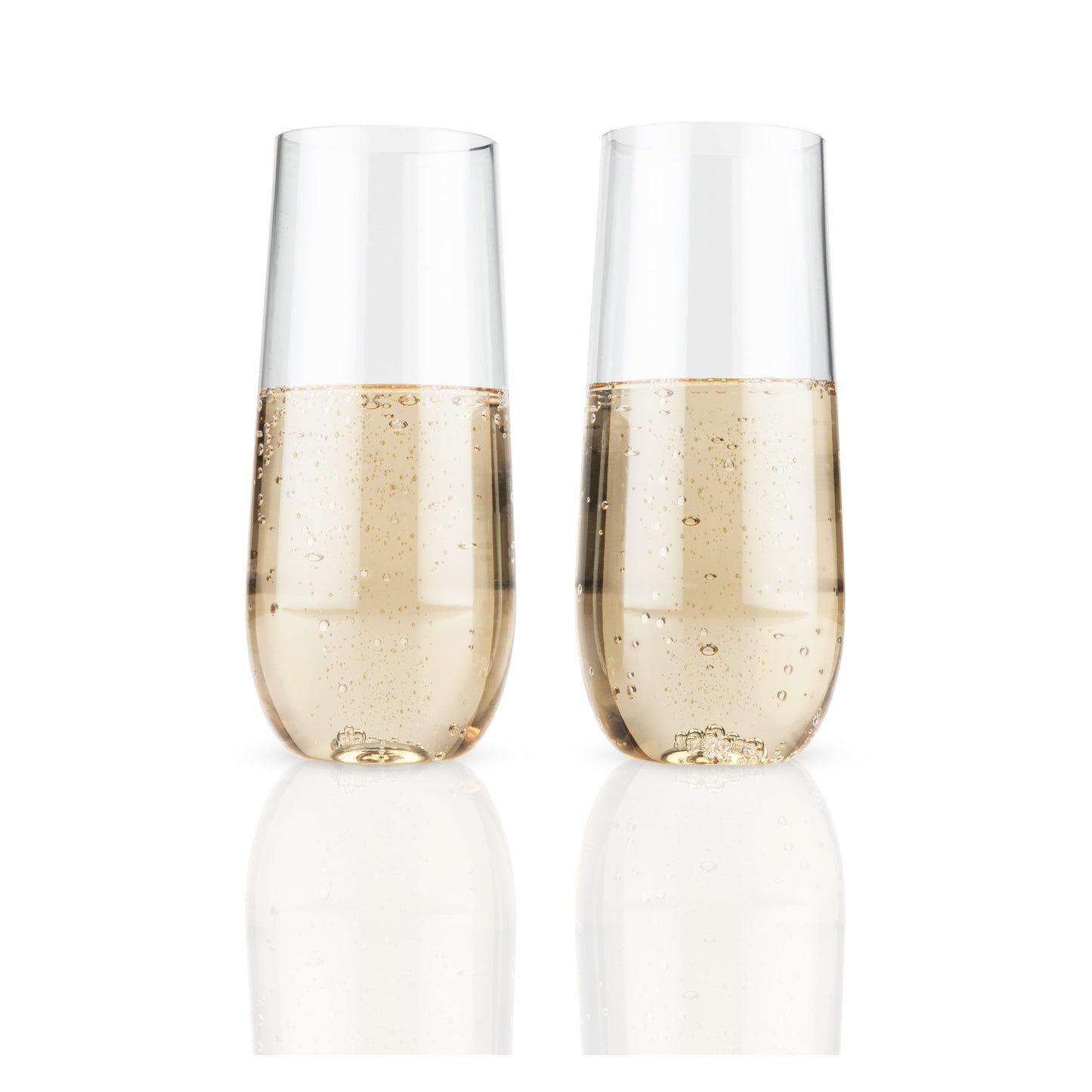 Flexi™: Stemless Champagne Flute Set