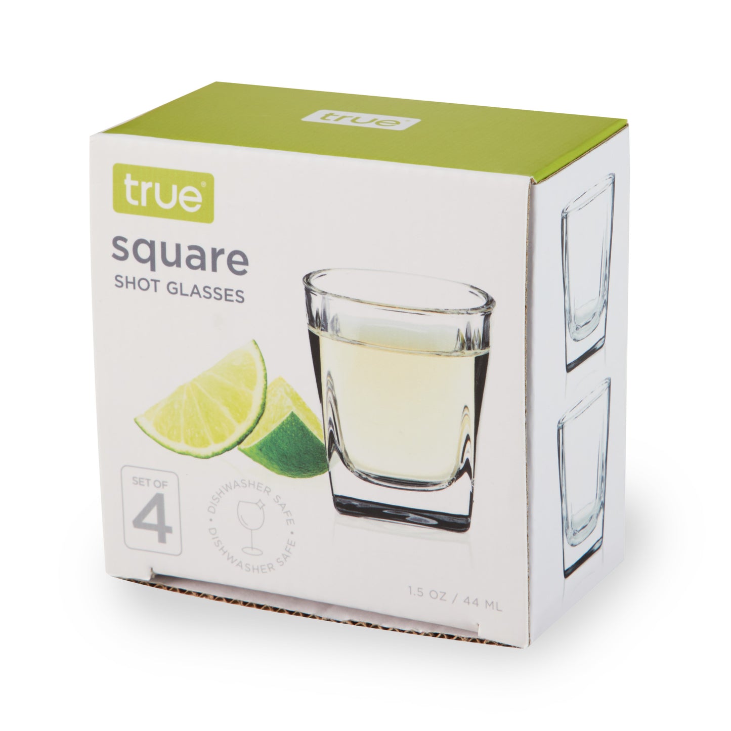 Square Shot Glasses Set of 4