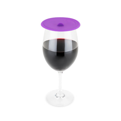 Dome Wine Glass Covers in Asstd Colors