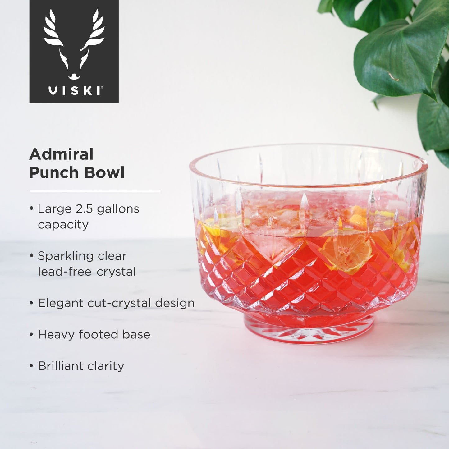 Admiral Punch Bowl with 8 Tumblers