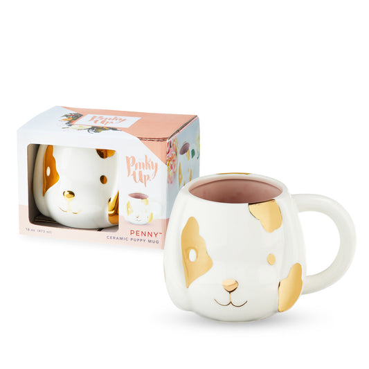 Penny™ Ceramic Puppy Mug by Pinky Up®