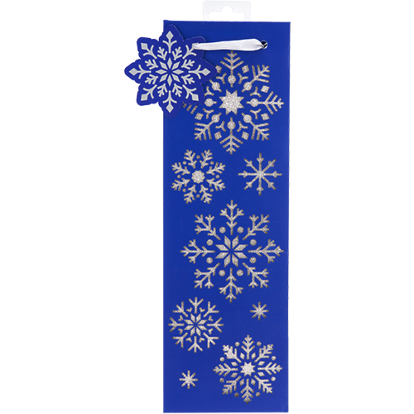 Diecut Snowflake Single-bottle Wine Bag