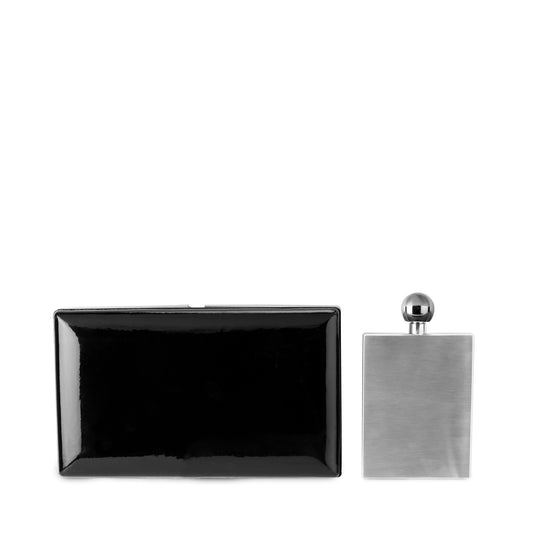 V.I.P. : Black Incognito Clutch Flask by Blush®