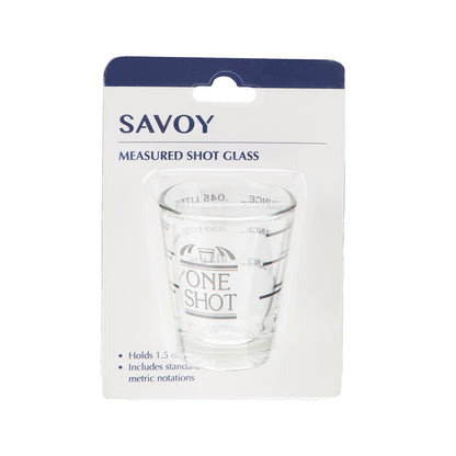 Measured Shot Glass by Savoy