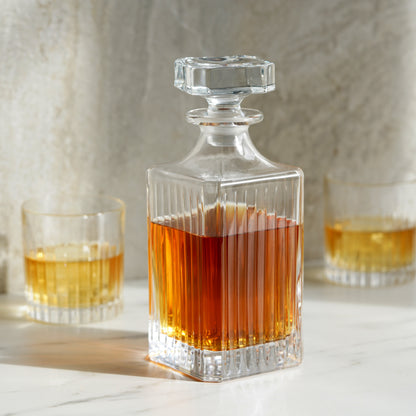 Reserve Milo Crystal Liquor Decanter By Viski