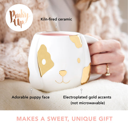 Penny™ Ceramic Puppy Mug by Pinky Up®