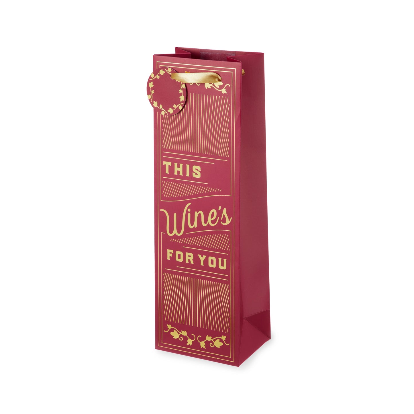 This Wine's For You Single Wine Bag