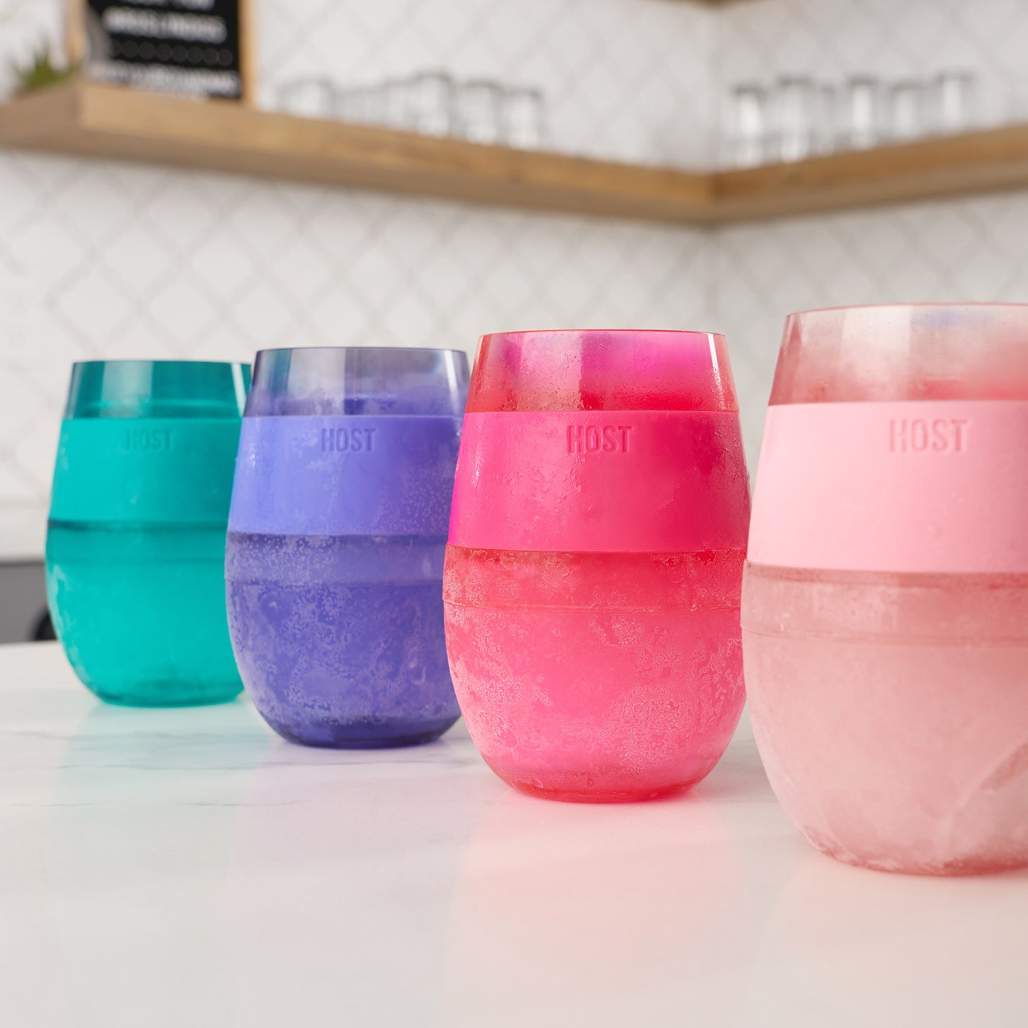 Wine FREEZE™ Translucent Cups (set of 4)