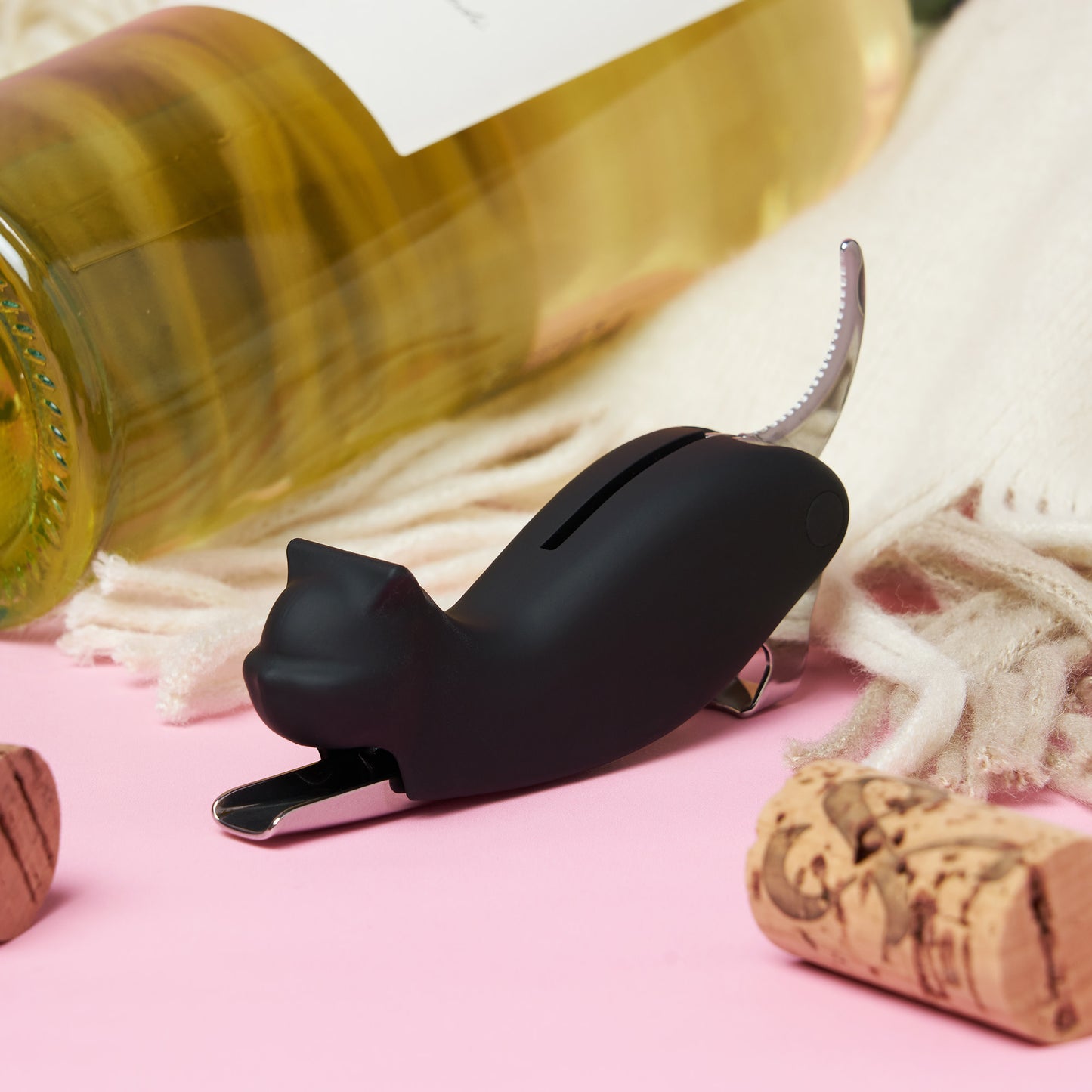 Allie™ Cat Double-hinged Corkscrew