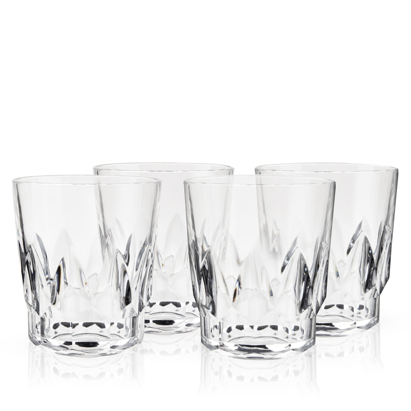 Shatterproof Acrylic Rocks Tumblers