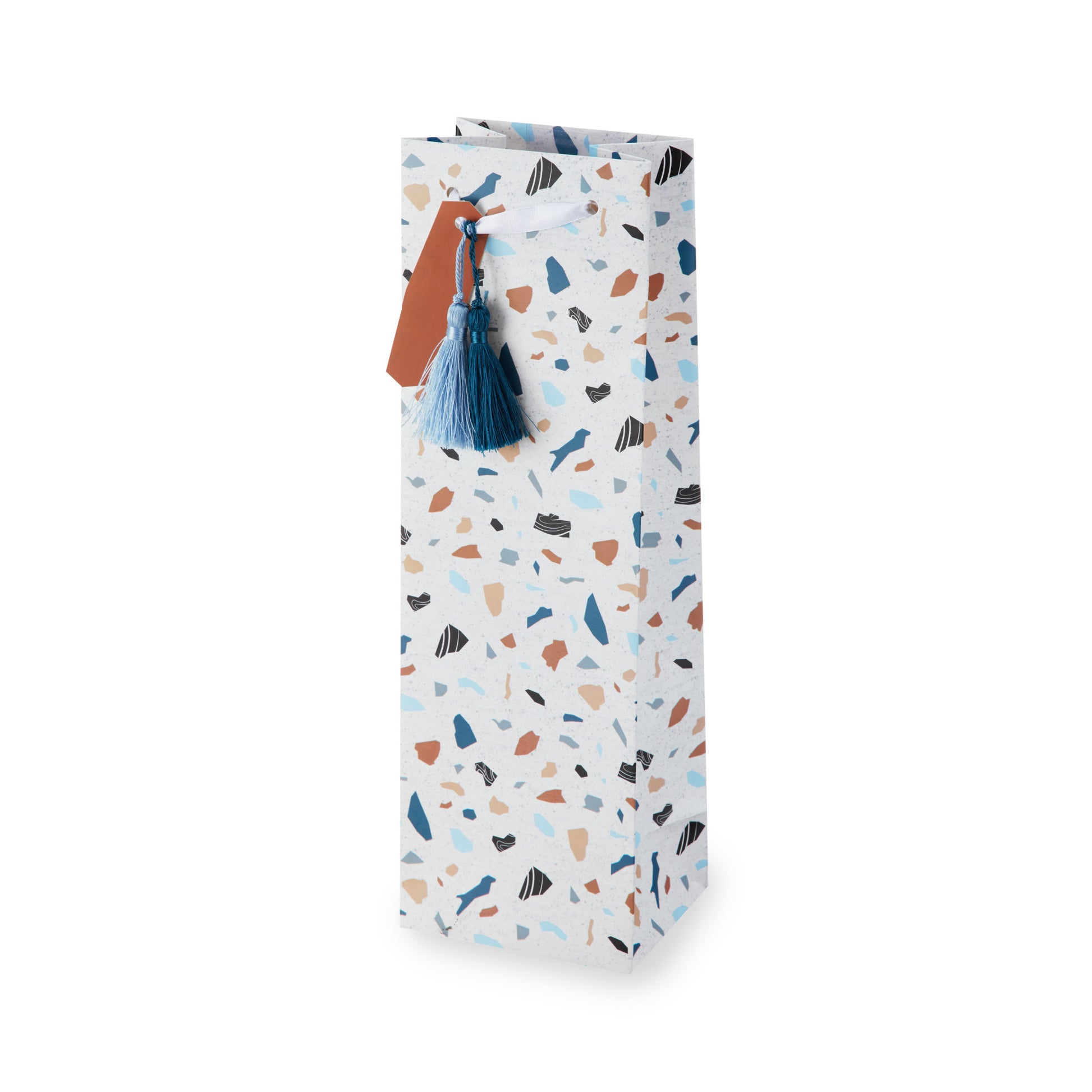 Terrazzo Single Bottle Wine Bag by Cakewalk-0