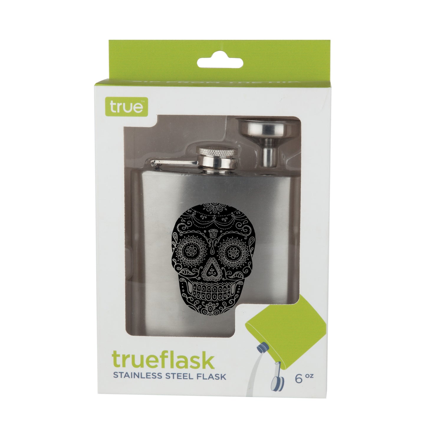 Dia De Los Muertos Stainless Steel Flask by True