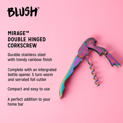 Mirage: Double Hinged Corkscrew by Blush®
