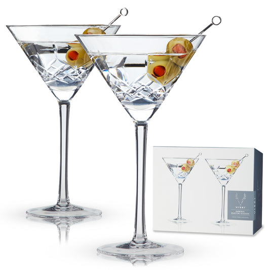 Admiral Crystal Martini Glasses Viski®