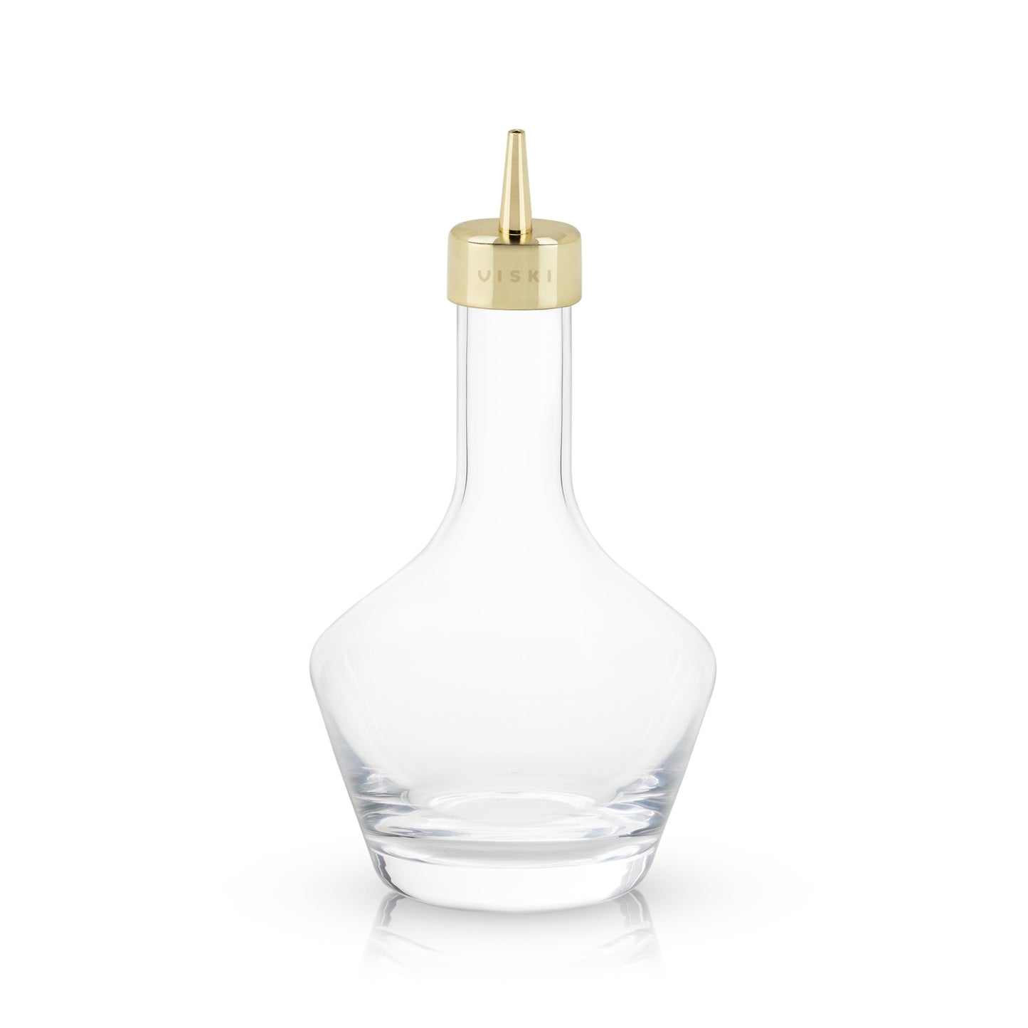 Bitters Bottle with Gold Dasher Top by Viski®